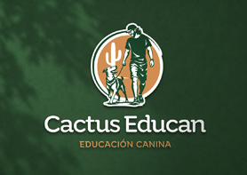 Diseño de logotipos para entrenadores de perros en Barcelona Girona Tarragona y Lleida