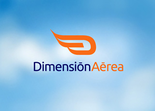 Logotipo de Dimensión Aérea