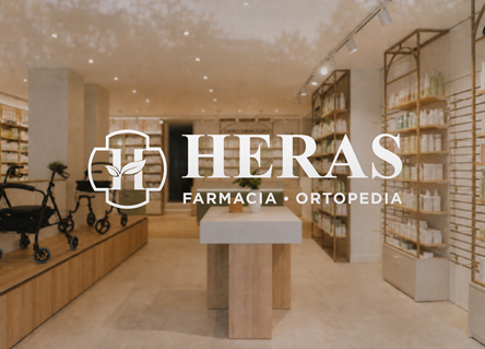 Logotipo de Heras, Farmacia y ortopedia