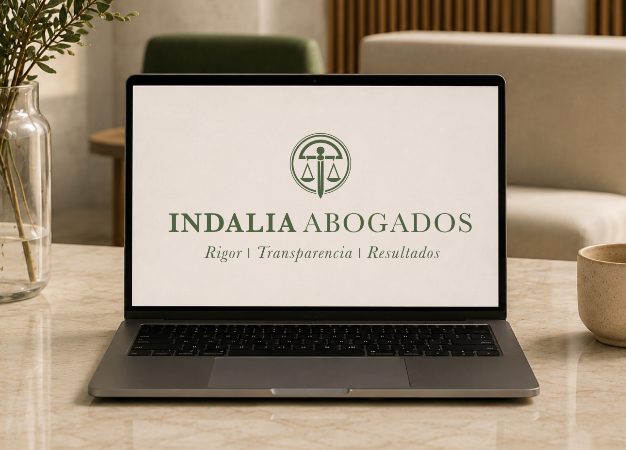 Diseño de logotipos personalizados para despachos de abogados en Almería Granada Madrid Barcelona Valencia Sevilla