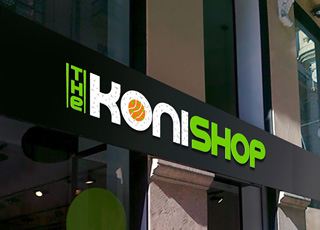 Logotipo de The Koni Shop