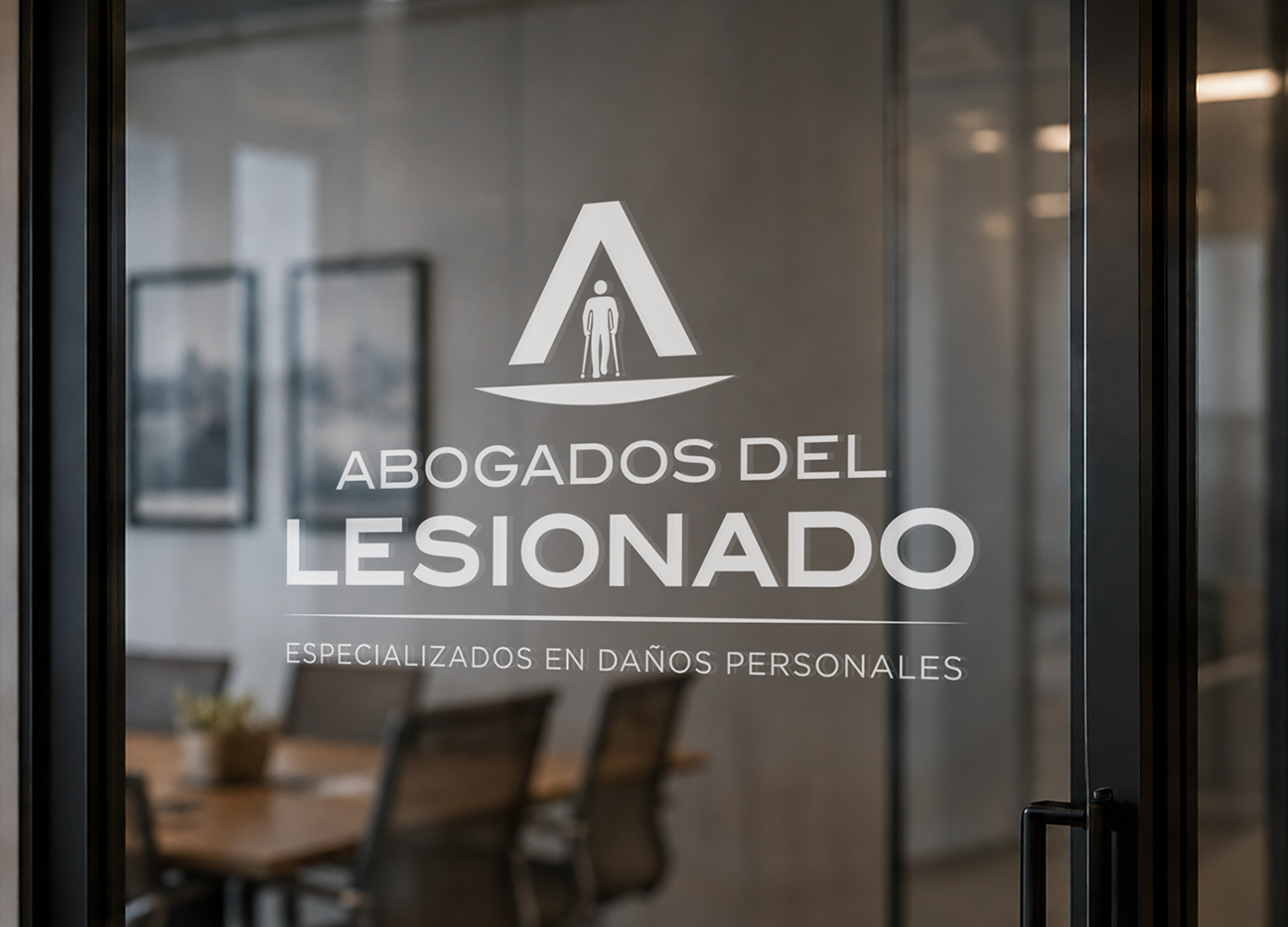Diseño de logotipos profesionales para abogados en Valencia Diseño de logo para abogados del lesionado en Valencia