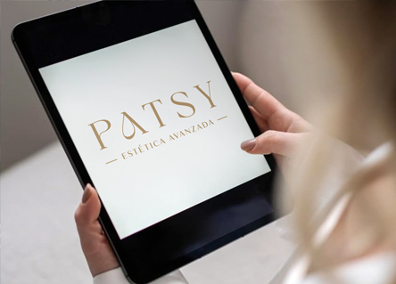 Logotipo de PATSY, est�tica avanzada